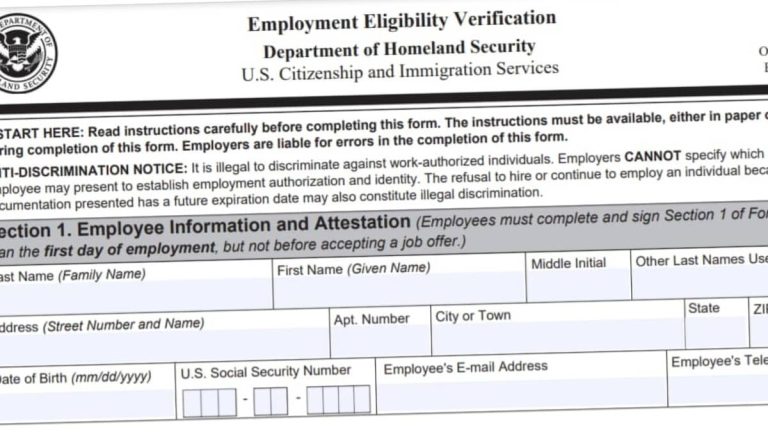 I9 form 2022 fillable form 2023
