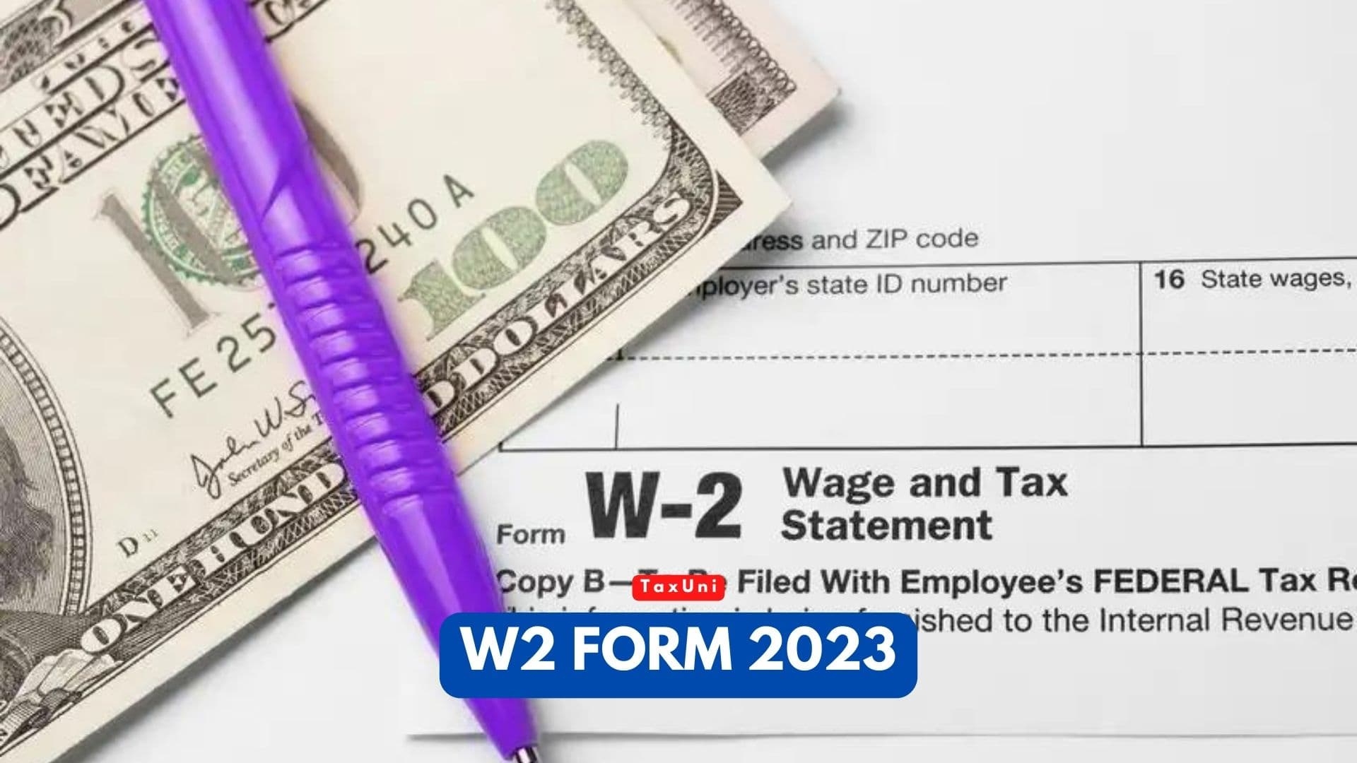 W2 Form 2023