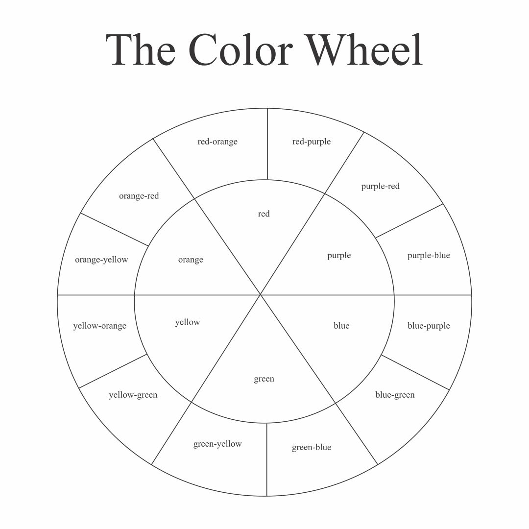 10 Best Color Wheel Printable For Students Printablee