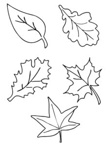 Free Printable Fall Leaf Templates - Fillable Form 2023