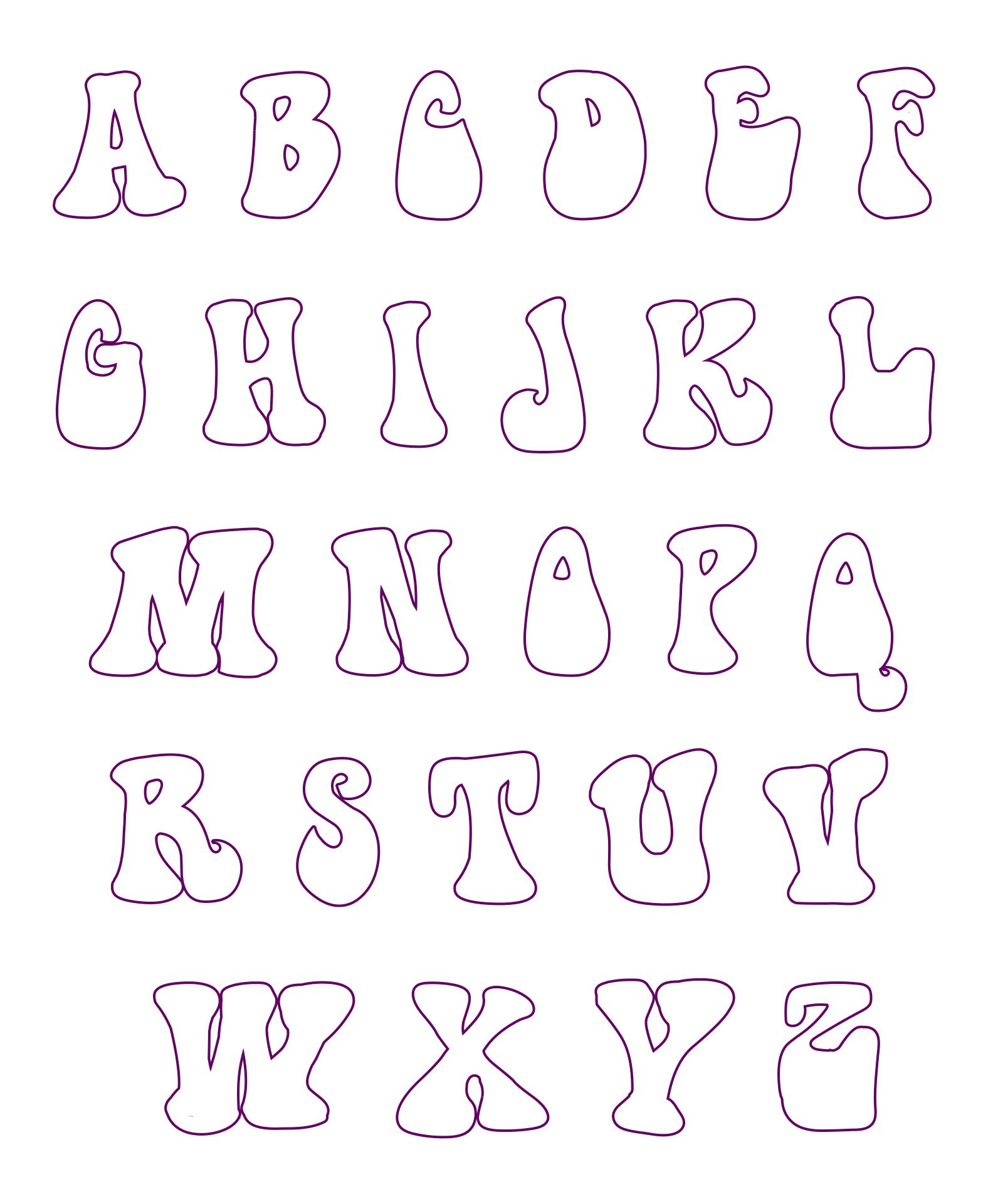 10 Best Free Printable Alphabet Applique Patterns Printablee