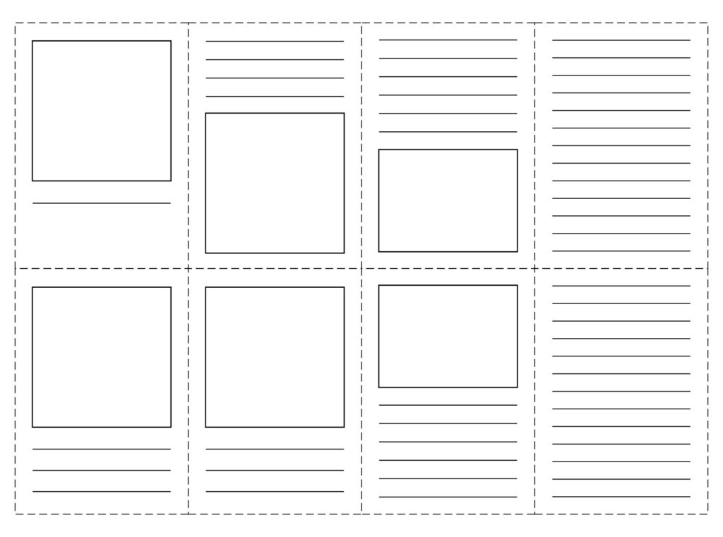 Booklet Free Printable Mini Book Template