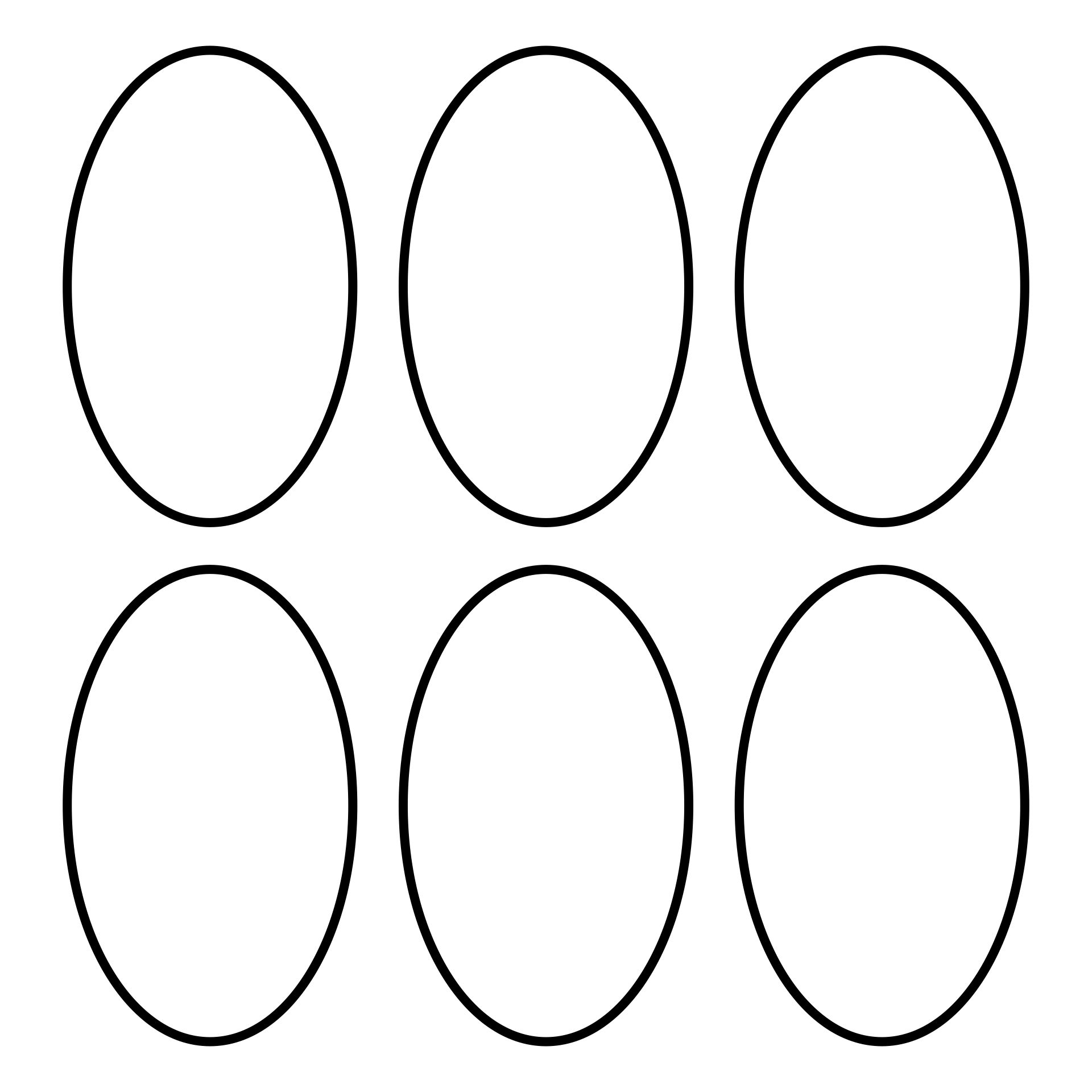 10 Best Free Printable Oval Template Printablee