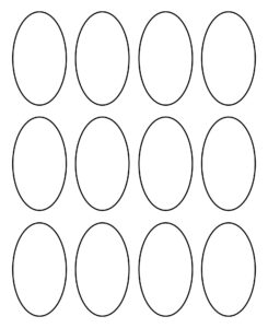 10 Best Free Printable Oval Template Printablee - Fillable Form 2024