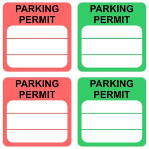 10 Best Free Printable Parking Permit Template Printablee - Fillable ...