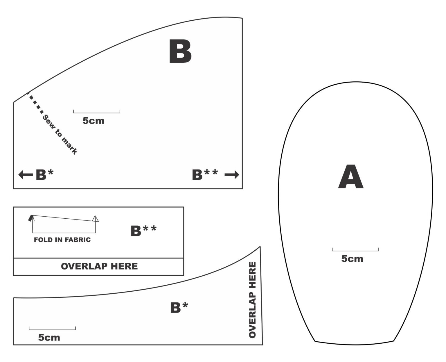 10-best-free-printable-surgical-hat-patterns-printablee-fillable-form-2023