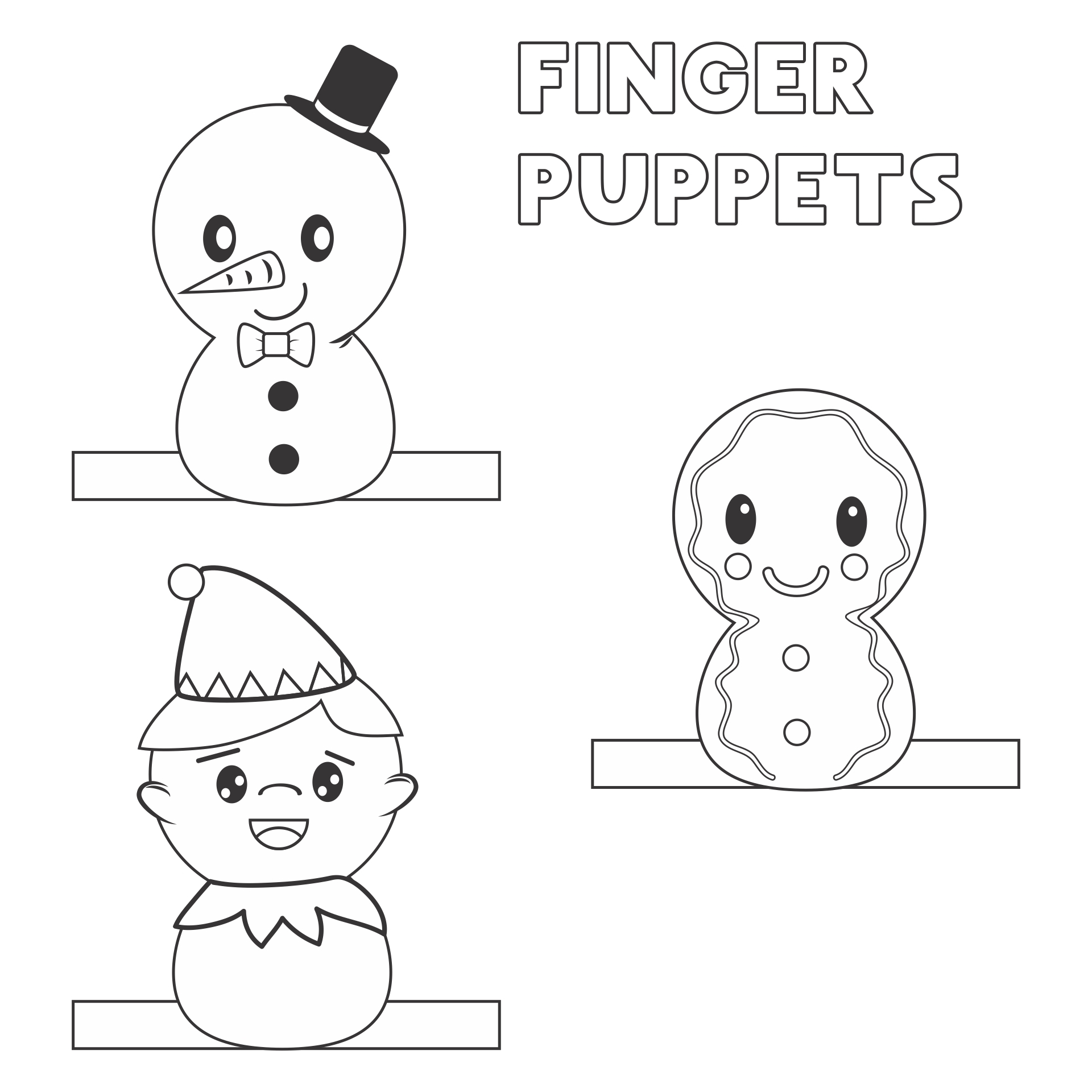 10 Best Fun Christmas Crafts Printable Printablee