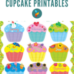 10 Best Monthly Birthday Cupcake Printables Printablee