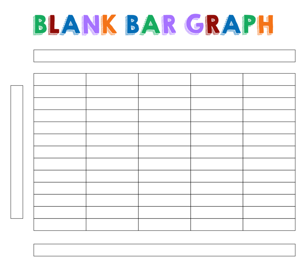 Bar Graph Template Printable