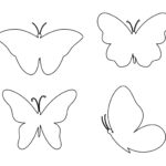 10 Best Printable Butterflies Patterns Printablee