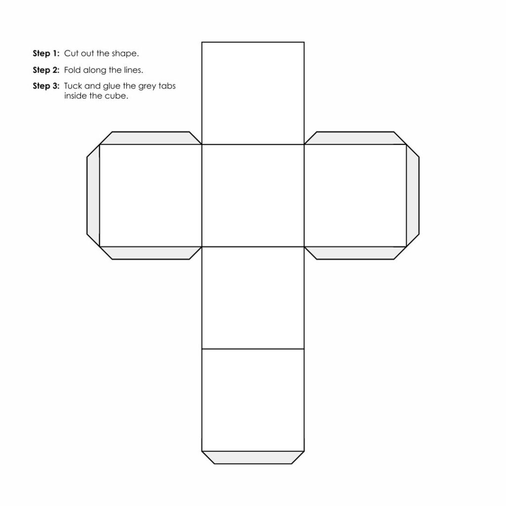 Cube Template Printable