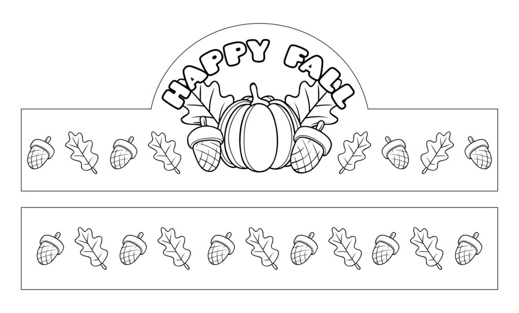 Printable Fall Craft Templates