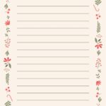 10 Best Printable Holiday Letterhead Paper Printablee