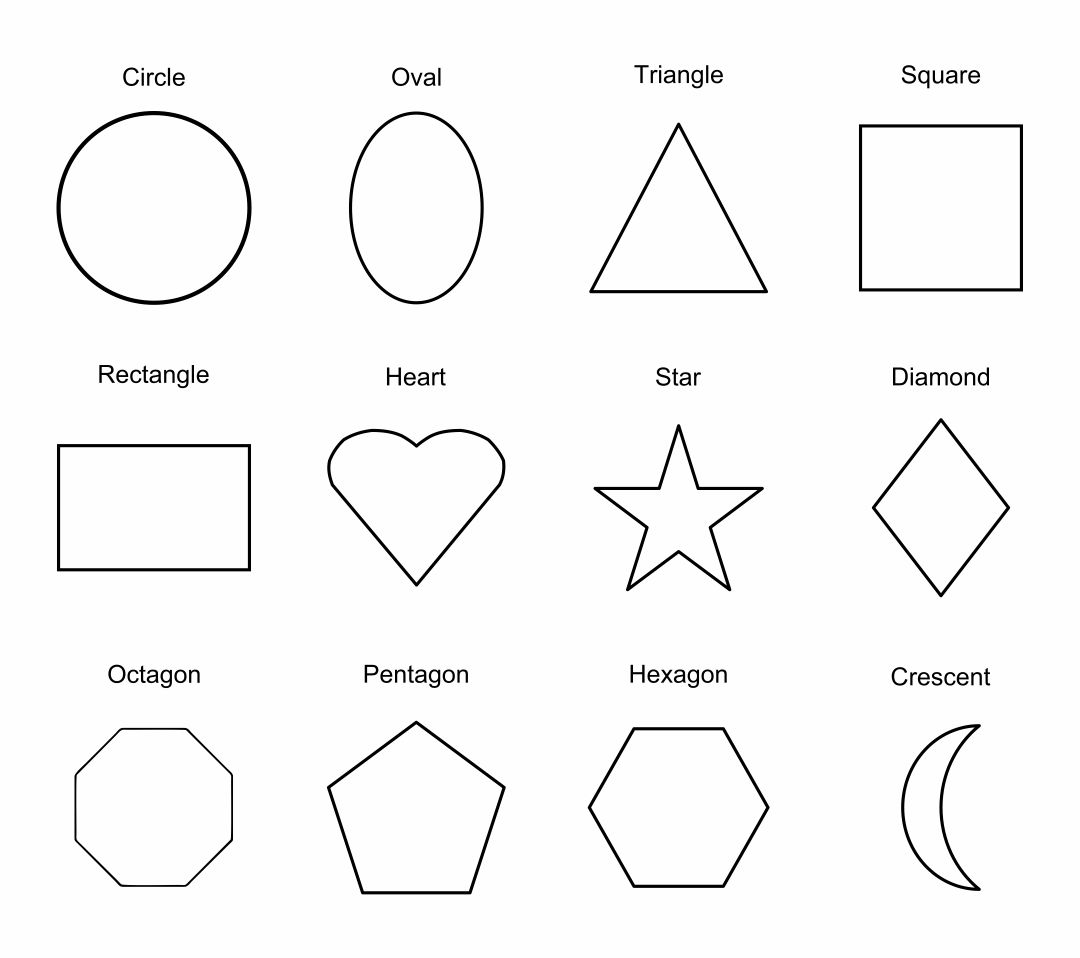 10 Best Printable Shapes Chart Printablee