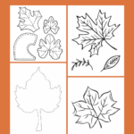 10 Best Pumpkin Leaf Template Printable Printablee