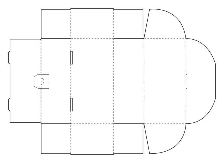 10 Best Rectangular Box Template Printable Printablee - Fillable Form 2023