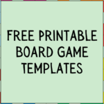 14 Free Printable Board Game Templates HobbyLark