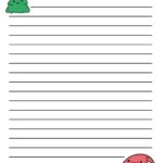 15 Best Christmas Writing Paper Template Printable Printablee