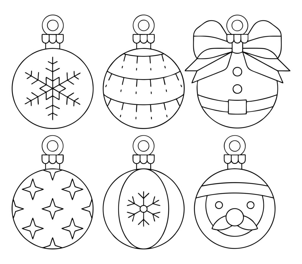 Christmas Ornament Templates Printable