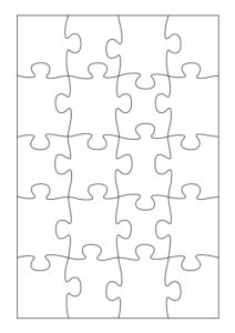 19 Printable Puzzle Piece Templates TemplateLab - Fillable Form 2024