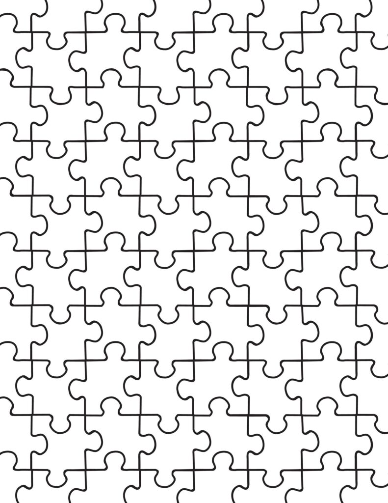 Free Printable Puzzle Template