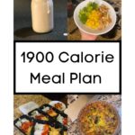 1900 Calorie Meal Plan PDF 7 Different Days