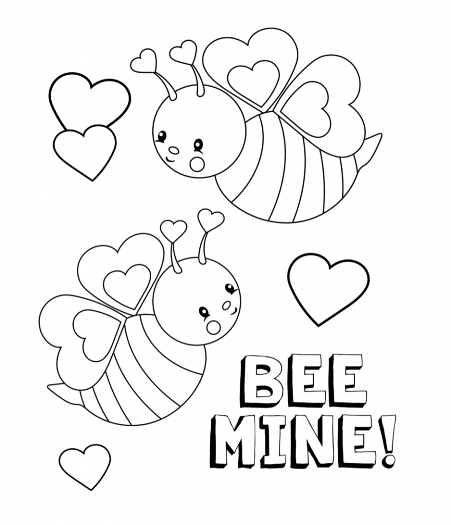 20 Valentines Coloring Pages Happiness Is Homemade