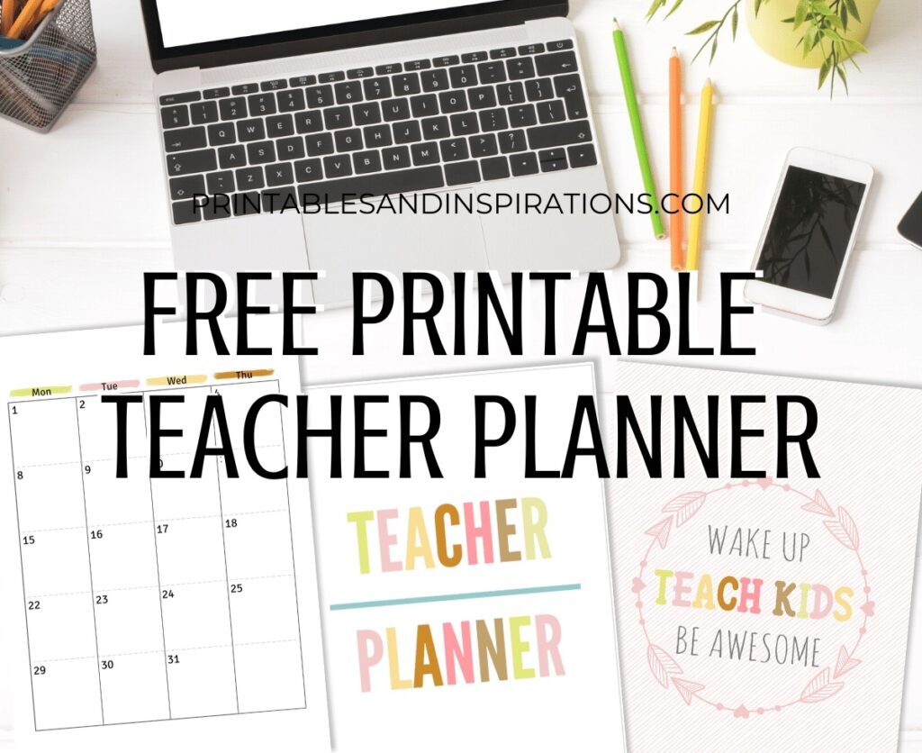 Free Printable Lesson Planner For Teachers