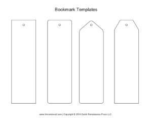 30 Free Bookmark Templates Word PDF TemplateArchive - Fillable Form 2024