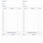 33 Printable Baseball Lineup Templates Free Download TemplateLab