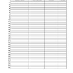 37 Class Roster Templates Student Roster Templates For Teachers