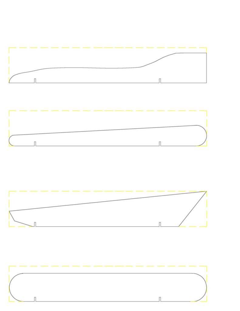 Pinewood Derby Car Printable Templates