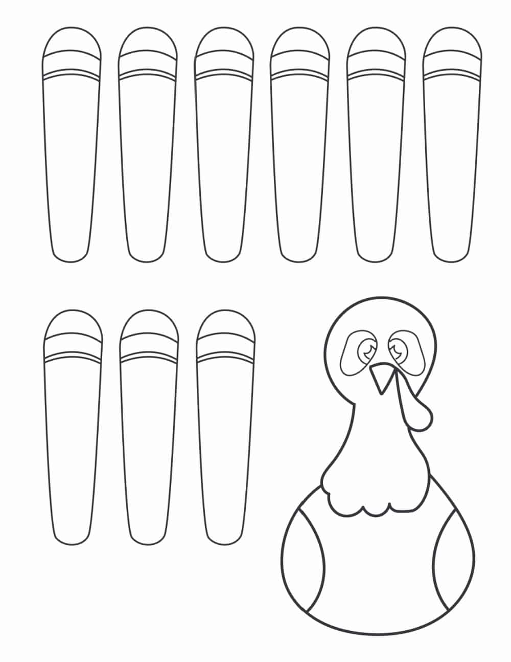 4 Free Turkey Printable Templates Freebie Finding Mom