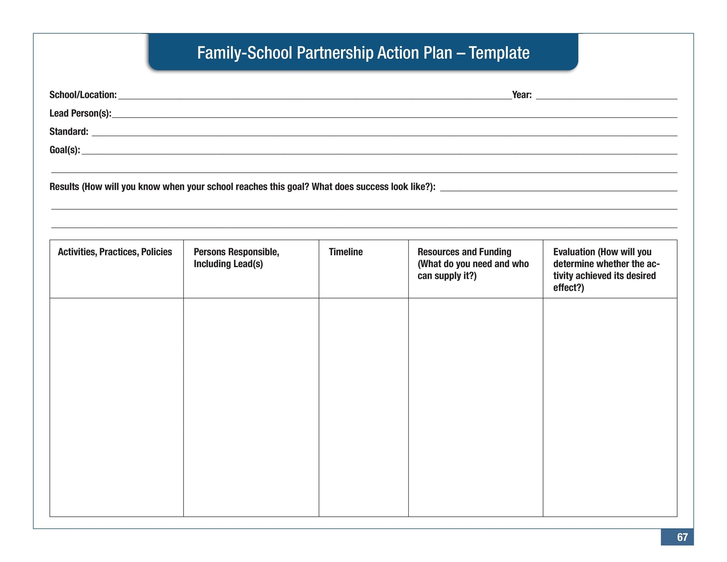 45 Free Action Plan Templates Corrective Emergency Business 