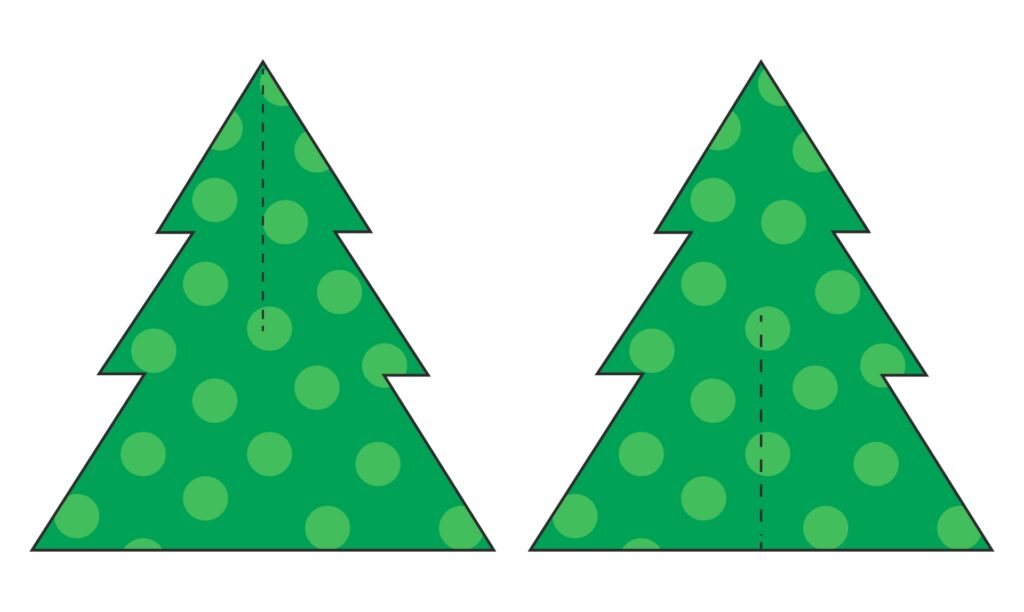 Printable 3d Paper Christmas Tree Template