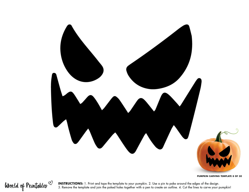 Printable Jack O Lantern Templates