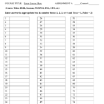 6 Best Blank Scattergories Answer Sheets Printable Printablee