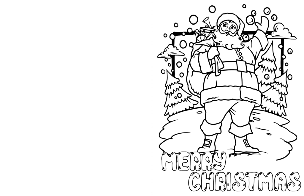 6 Best Printable Color Print Christmas Cards Printablee