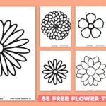 60 Best Free Flower Templates World Of Printables