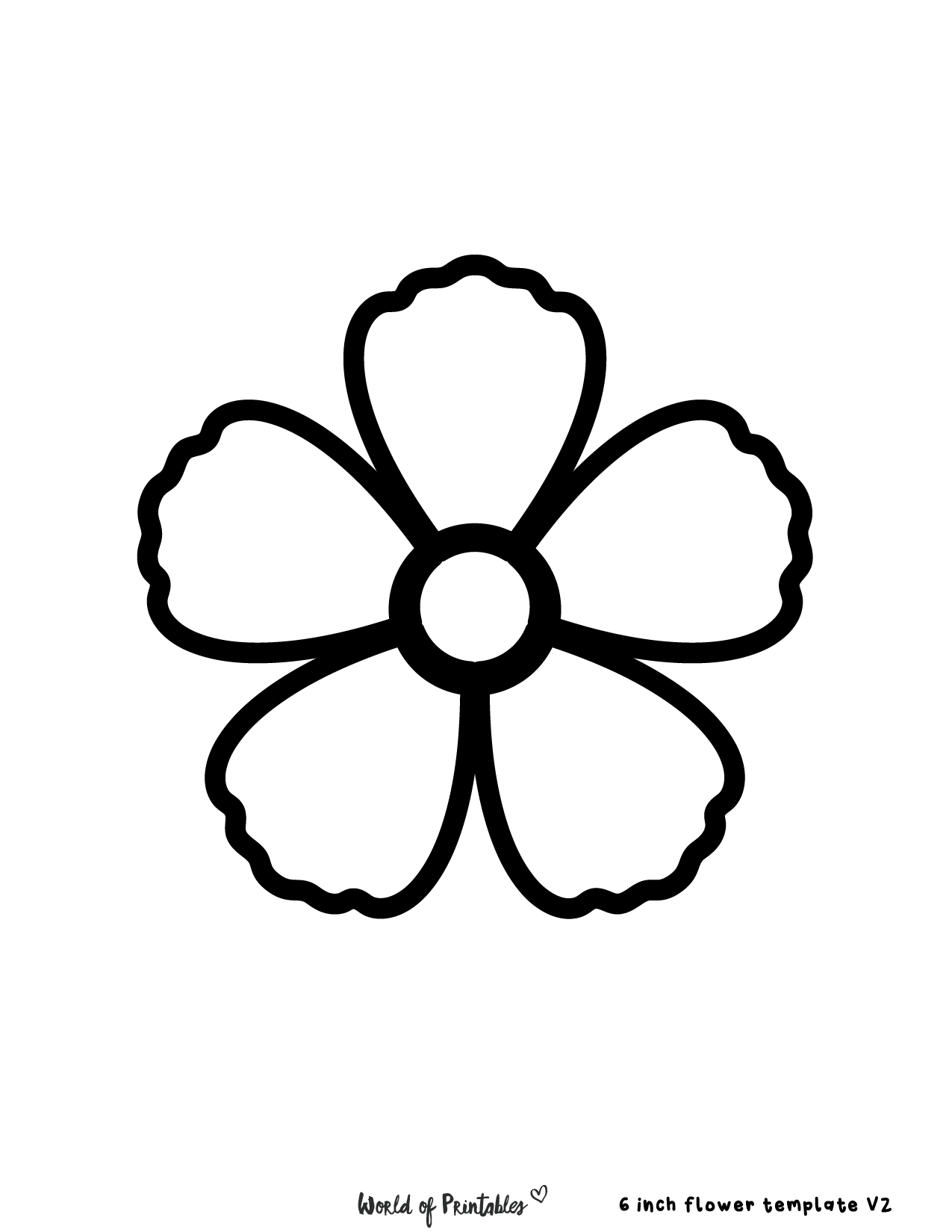 60 Best Free Flower Templates World Of Printables