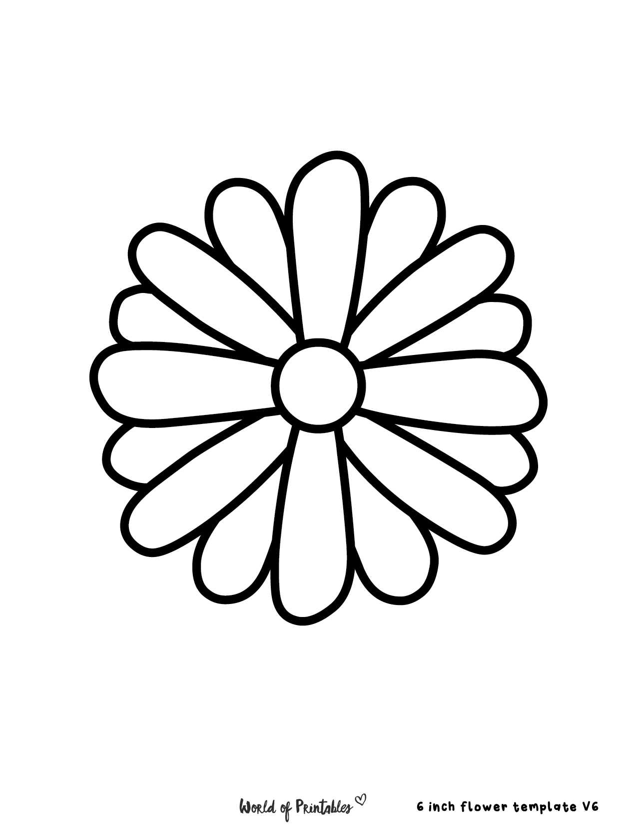 60 Best Free Flower Templates World Of Printables