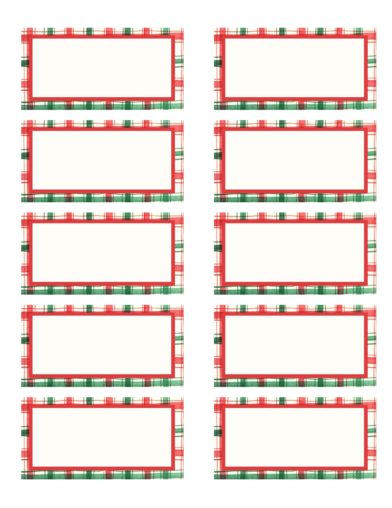 7 Best Avery Printable Gift Tags Printablee