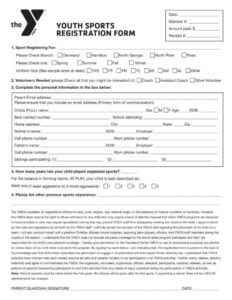 7 Sport Sign Up Sheet Templates PDF Word - Fillable Form 2023