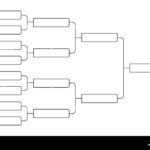 8 Team Tournament Bracket Championship Template Flat Style Design Vector Illustration Isolated On White Background Championship Bracket Schedule For Stock Vector Image Art Alamy