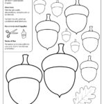 Acorn Templates Acorn Shapes Tim s Printables Fall Crafts For Kids Templates Printable Free Acorn Crafts