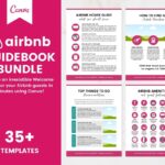 Airbnb Welcome Book Template Printable Canva Guestbook House Etsy de