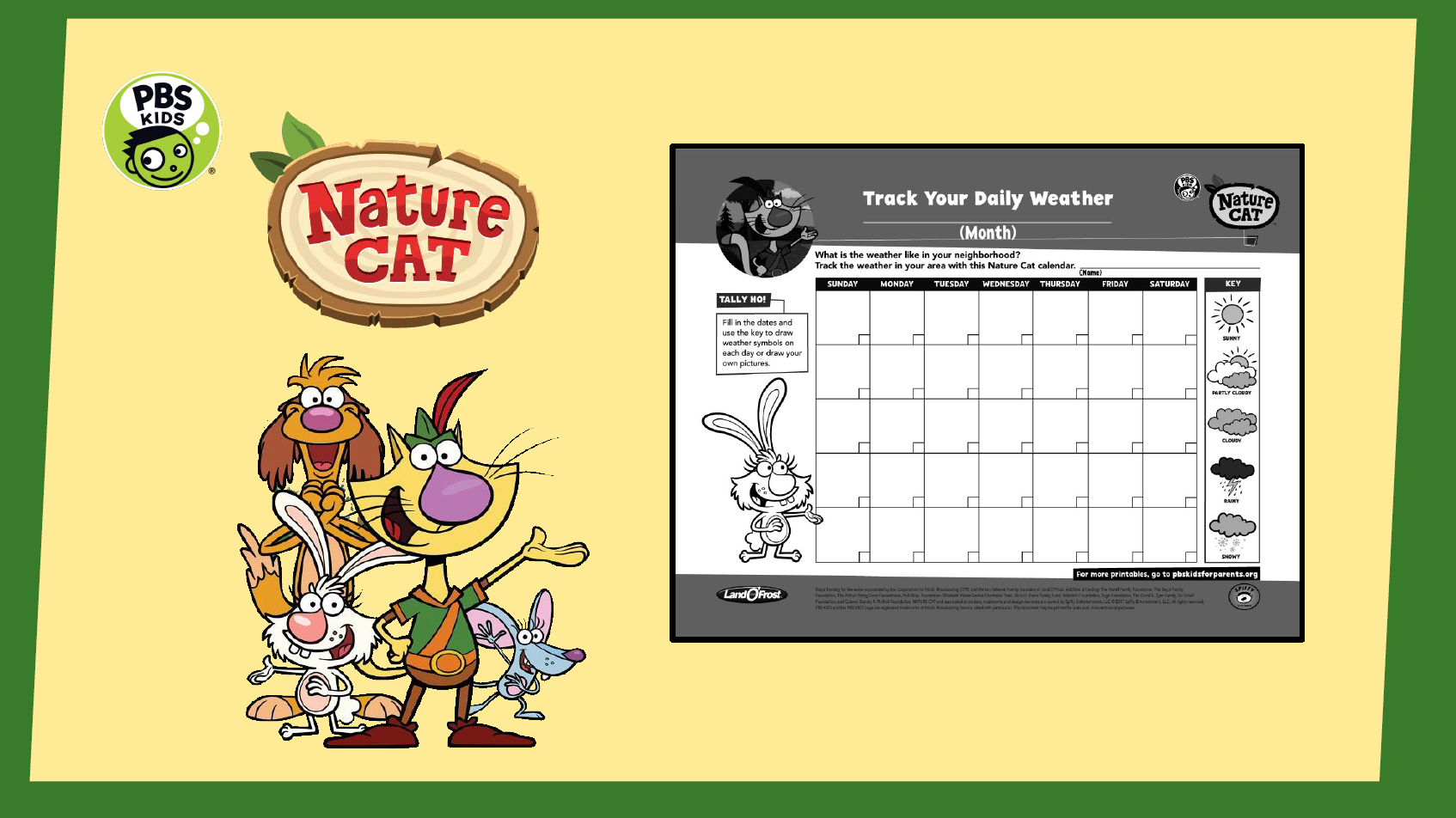 All About The Outdoors Nature Cat PBS LearningMedia