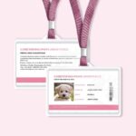 Animal ID Card Templates Design Free Download Template