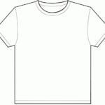 Best Photos Of Large Printable T Shirt Template Blank T Shirt T Shirt Design Template Shirt Template Blank T Shirts
