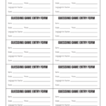 Blank Entry Forms Fill Out Sign Online DocHub